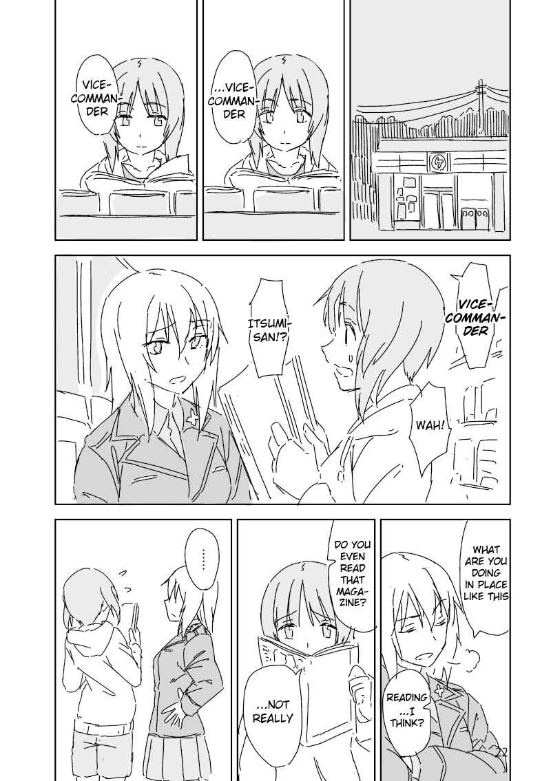 Page 22 Chapter Unknown_3db4 Girls und Panzer - Kurogane no Hana Part 1 (Doujinshi)