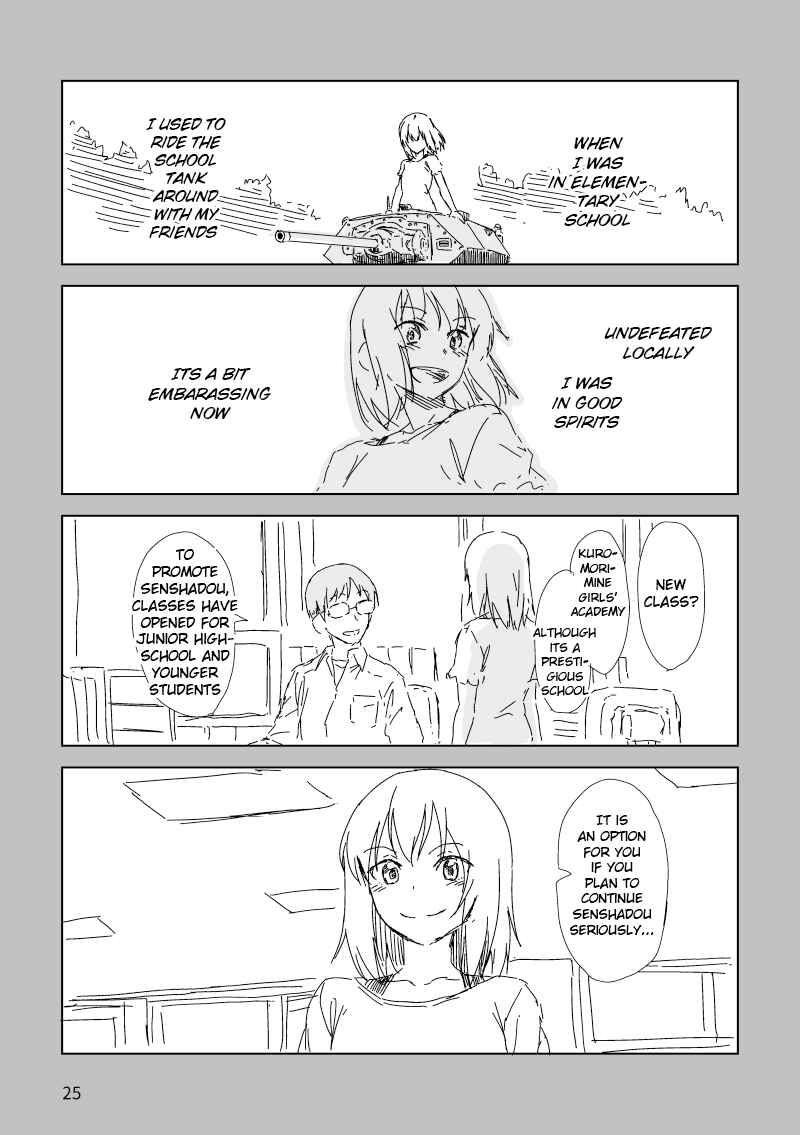 Page 25 Chapter Unknown_3db4 Girls und Panzer - Kurogane no Hana Part 1 (Doujinshi)