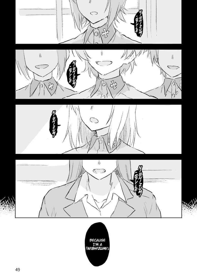 Page 49 Chapter Unknown_3db4 Girls und Panzer - Kurogane no Hana Part 1 (Doujinshi)
