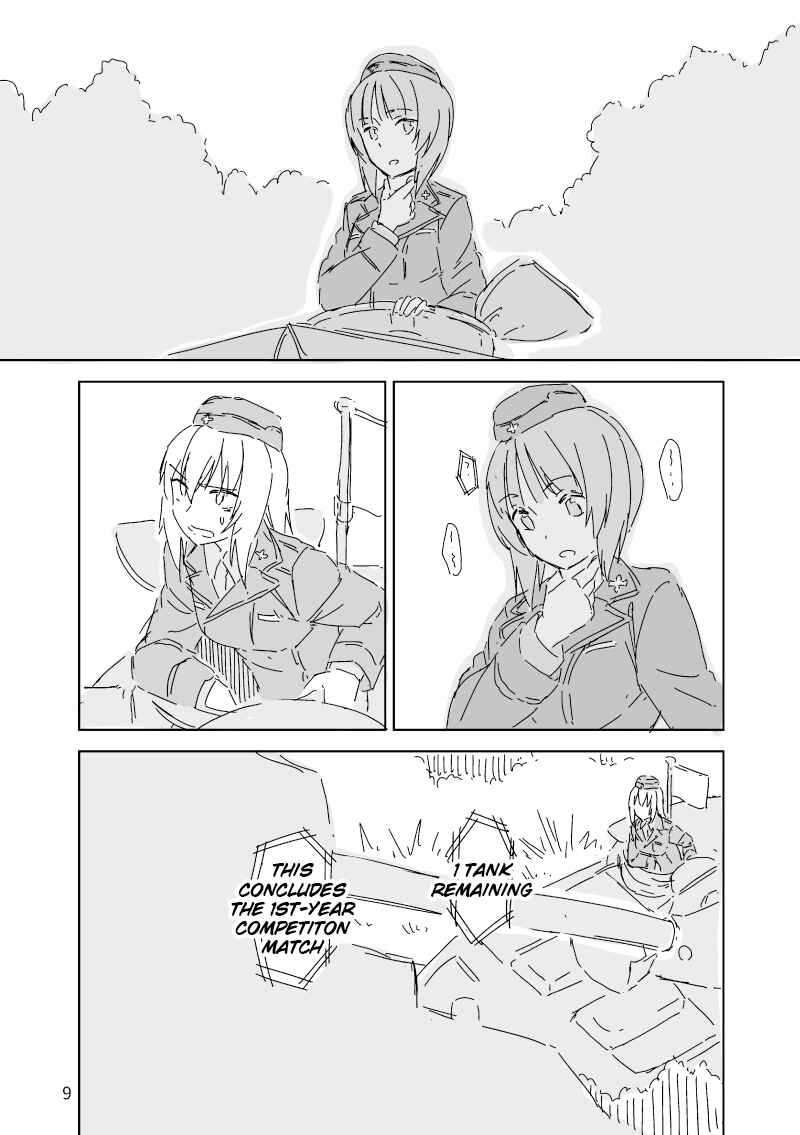 Page 9 Chapter Unknown_3db4 Girls und Panzer - Kurogane no Hana Part 1 (Doujinshi)