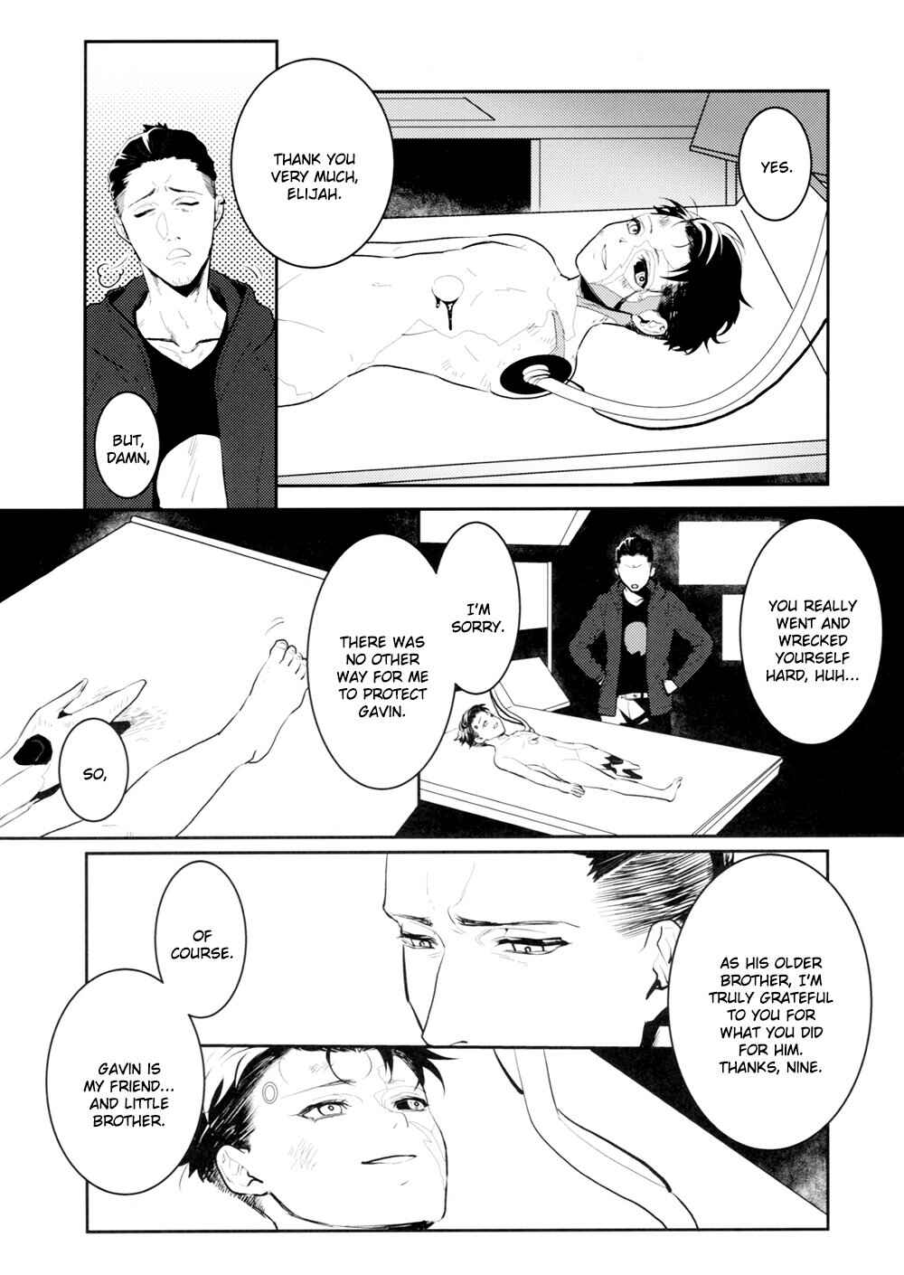 Page 35 Chapter Unknown_c104 Detroit: Become Human - 0.xx no Kyouzonritsu (Doujinshi)