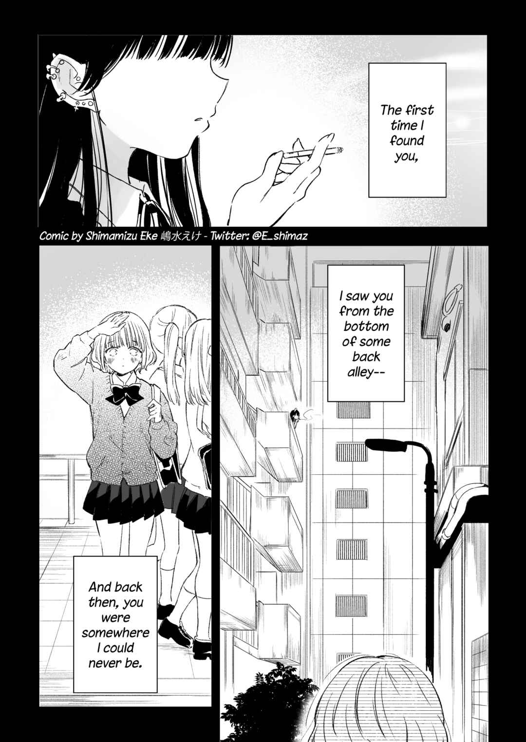 Page 1 Chapter 1 Akogare no Maid-san wa Tabako ga Niau