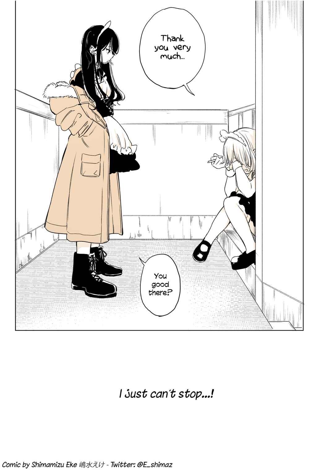 Page 11 Chapter 1 Akogare no Maid-san wa Tabako ga Niau