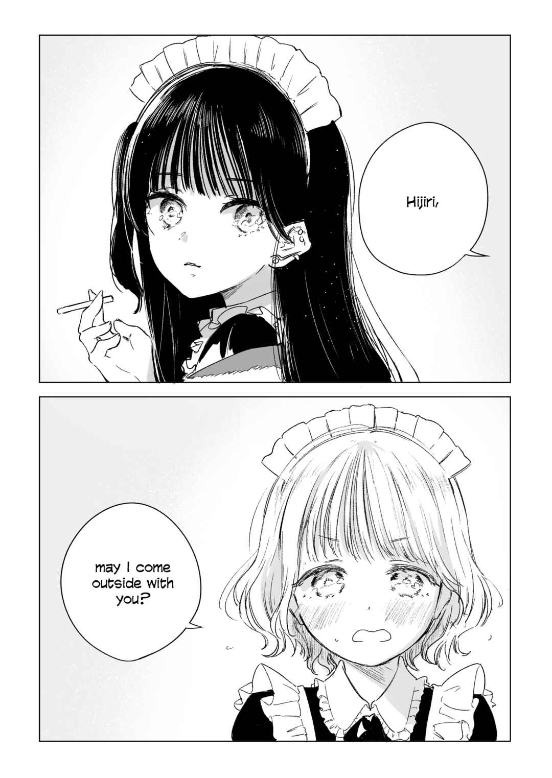 Page 4 Chapter 1 Akogare no Maid-san wa Tabako ga Niau