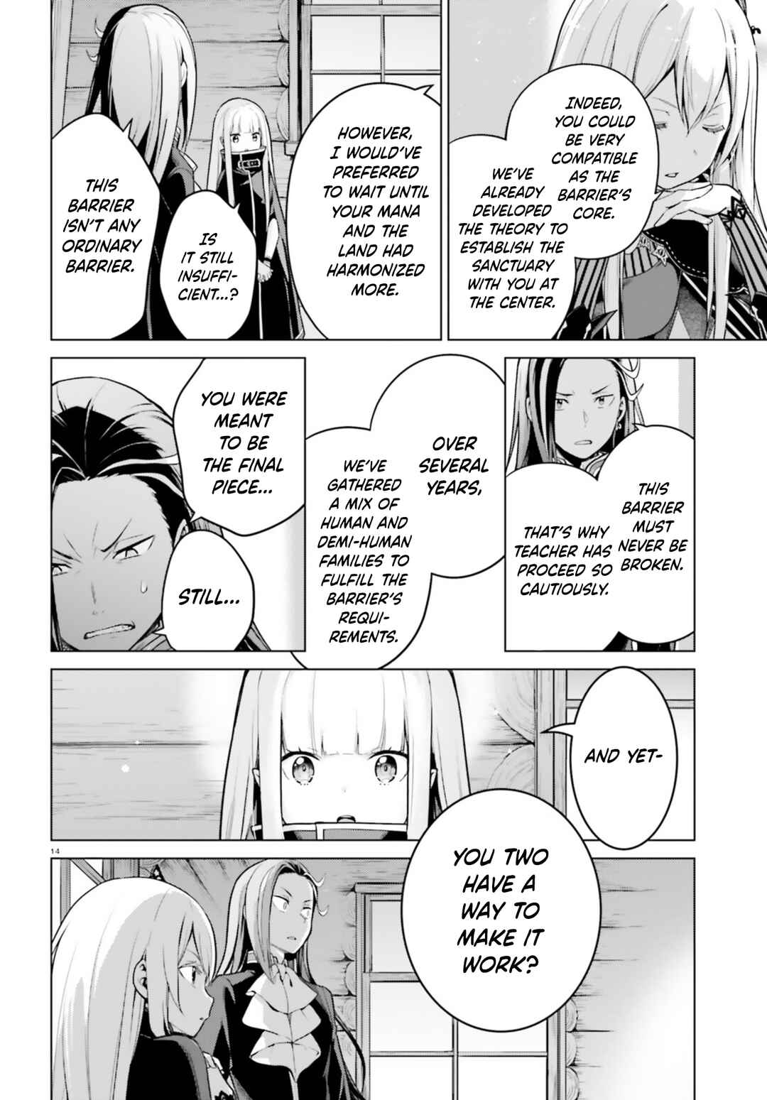 Page 14 Chapter 54 Re:Zero kara Hajimeru Isekai Seikatsu: Dai 4-shou—Seiiki to Gouyoku no Majo