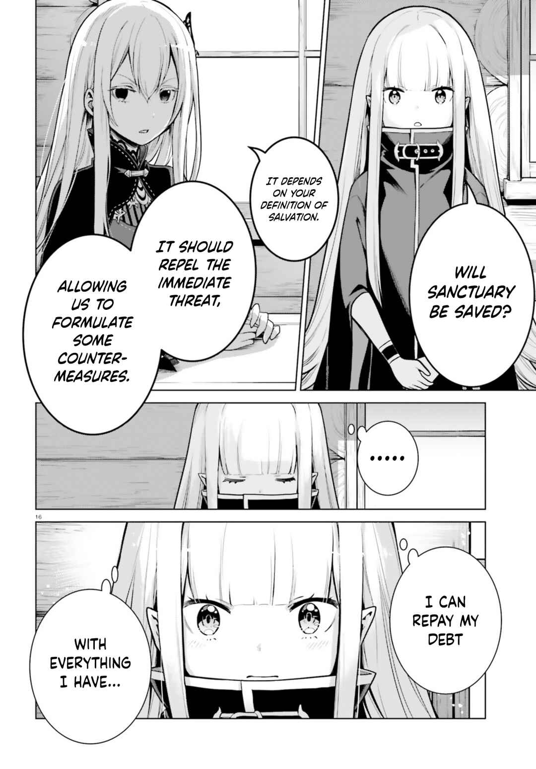 Page 16 Chapter 54 Re:Zero kara Hajimeru Isekai Seikatsu: Dai 4-shou—Seiiki to Gouyoku no Majo