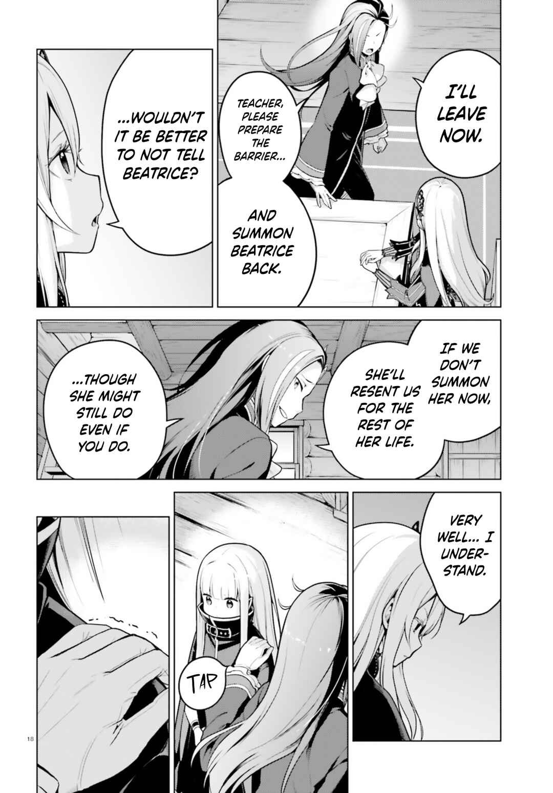 Page 18 Chapter 54 Re:Zero kara Hajimeru Isekai Seikatsu: Dai 4-shou—Seiiki to Gouyoku no Majo