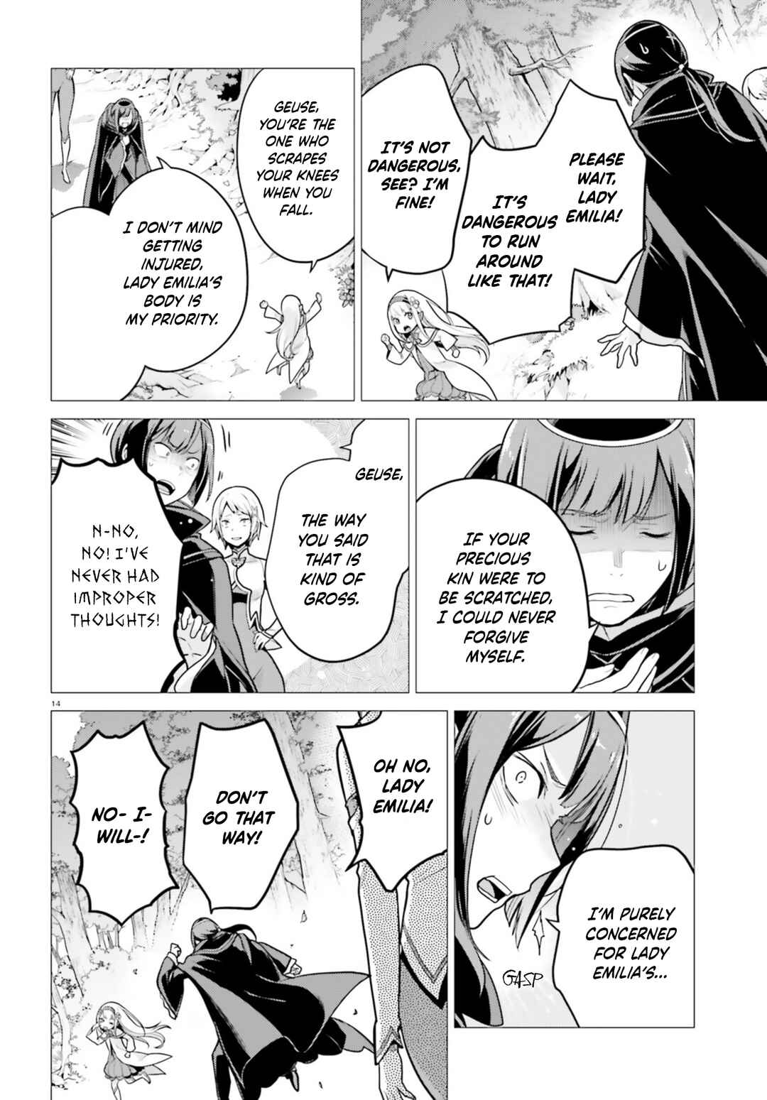 Page 14 Chapter 52 Re:Zero kara Hajimeru Isekai Seikatsu: Dai 4-shou—Seiiki to Gouyoku no Majo