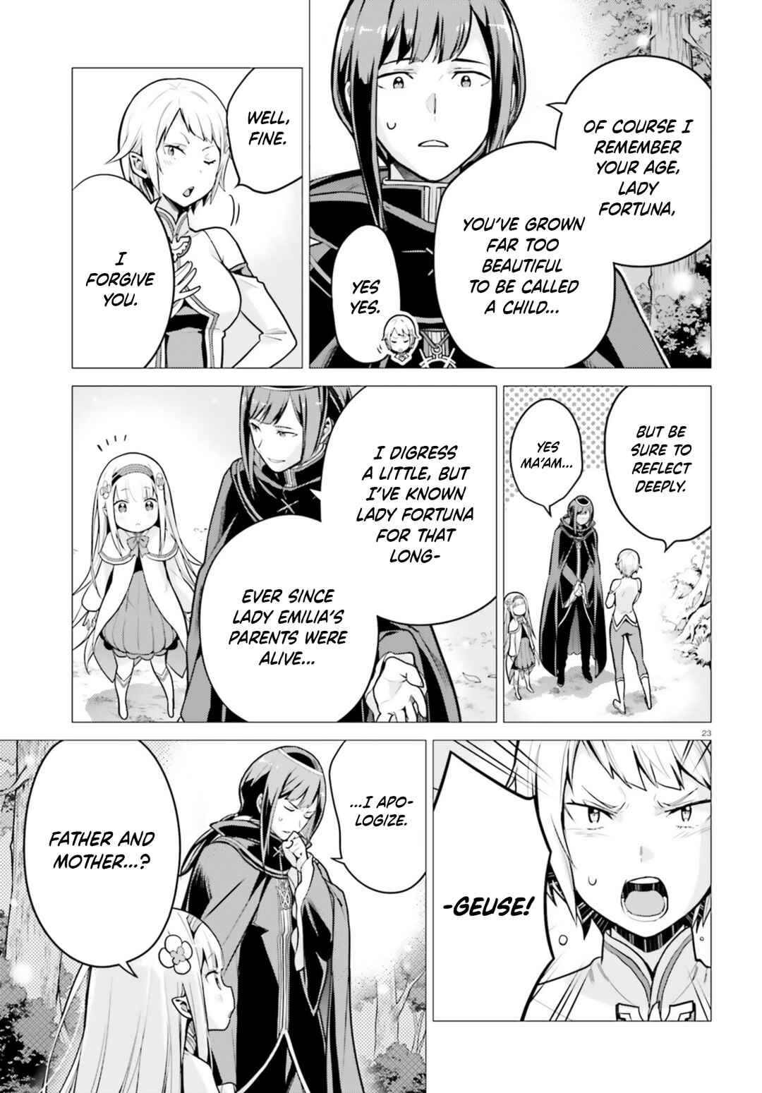 Page 23 Chapter 52 Re:Zero kara Hajimeru Isekai Seikatsu: Dai 4-shou—Seiiki to Gouyoku no Majo