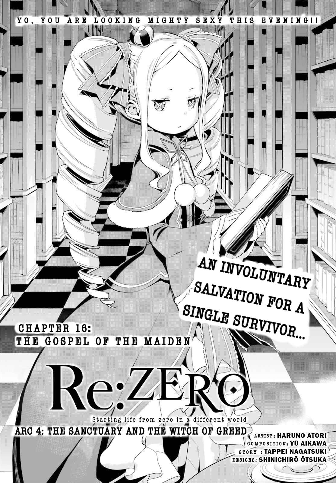 Page 1 Chapter 16 Re:Zero kara Hajimeru Isekai Seikatsu: Dai 4-shou—Seiiki to Gouyoku no Majo
