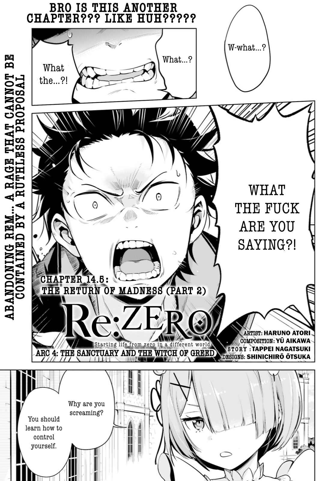 Page 1 Chapter 14.2 Re:Zero kara Hajimeru Isekai Seikatsu: Dai 4-shou—Seiiki to Gouyoku no Majo