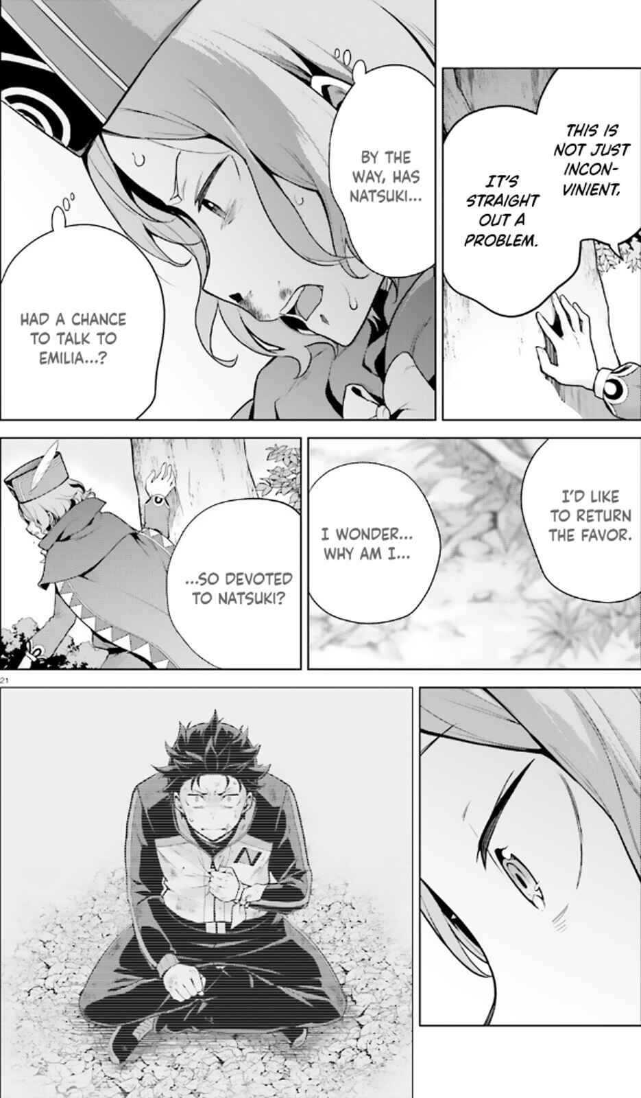 Page 21 Chapter 45 Re:Zero kara Hajimeru Isekai Seikatsu: Dai 4-shou—Seiiki to Gouyoku no Majo