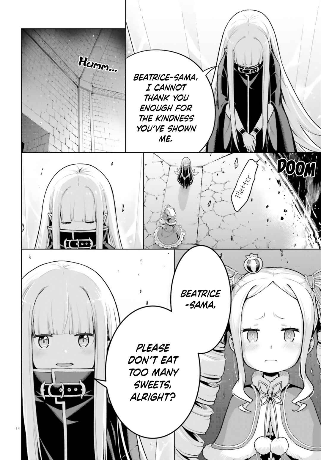 Page 14 Chapter 56 Re:Zero kara Hajimeru Isekai Seikatsu: Dai 4-shou—Seiiki to Gouyoku no Majo