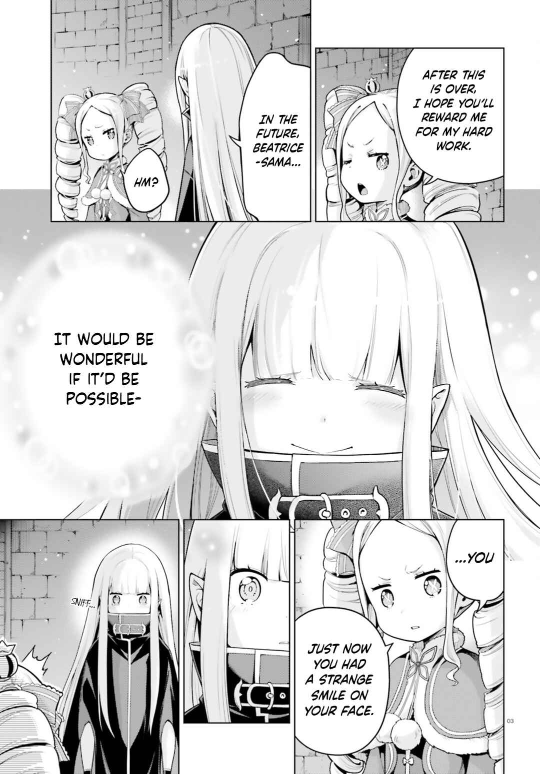 Page 3 Chapter 56 Re:Zero kara Hajimeru Isekai Seikatsu: Dai 4-shou—Seiiki to Gouyoku no Majo