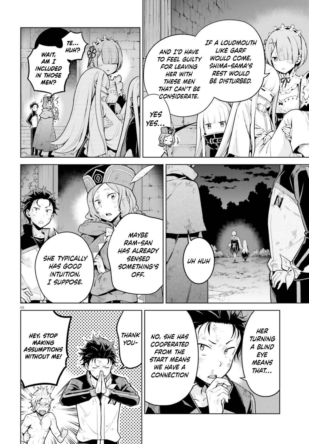 Page 8 Chapter 57 Re:Zero kara Hajimeru Isekai Seikatsu: Dai 4-shou—Seiiki to Gouyoku no Majo