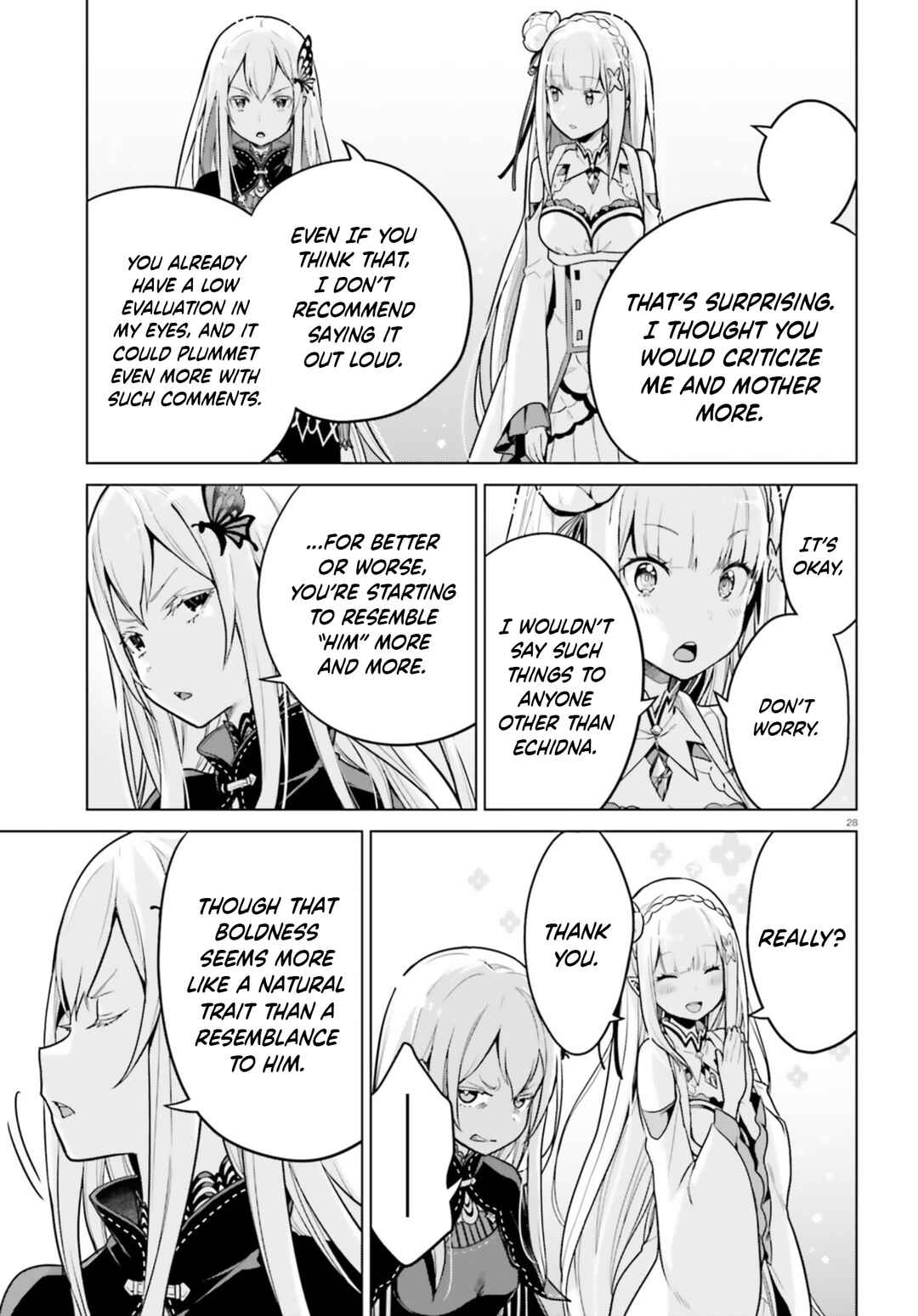 Page 28 Chapter 51 Re:Zero kara Hajimeru Isekai Seikatsu: Dai 4-shou—Seiiki to Gouyoku no Majo