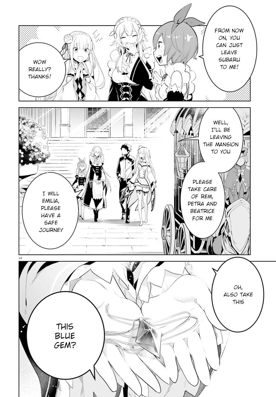 Page 34 Chapter 2 Re:Zero kara Hajimeru Isekai Seikatsu: Dai 4-shou—Seiiki to Gouyoku no Majo