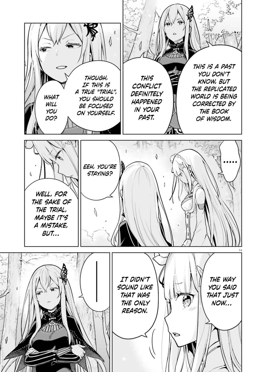Page 14 Chapter 58 Re:Zero kara Hajimeru Isekai Seikatsu: Dai 4-shou—Seiiki to Gouyoku no Majo