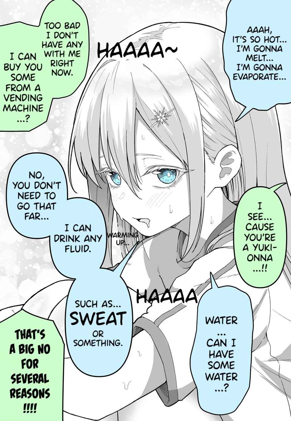 Page 2 Chapter Unknown_2734 The Transfer Student Is a Yuki-Onna...!!