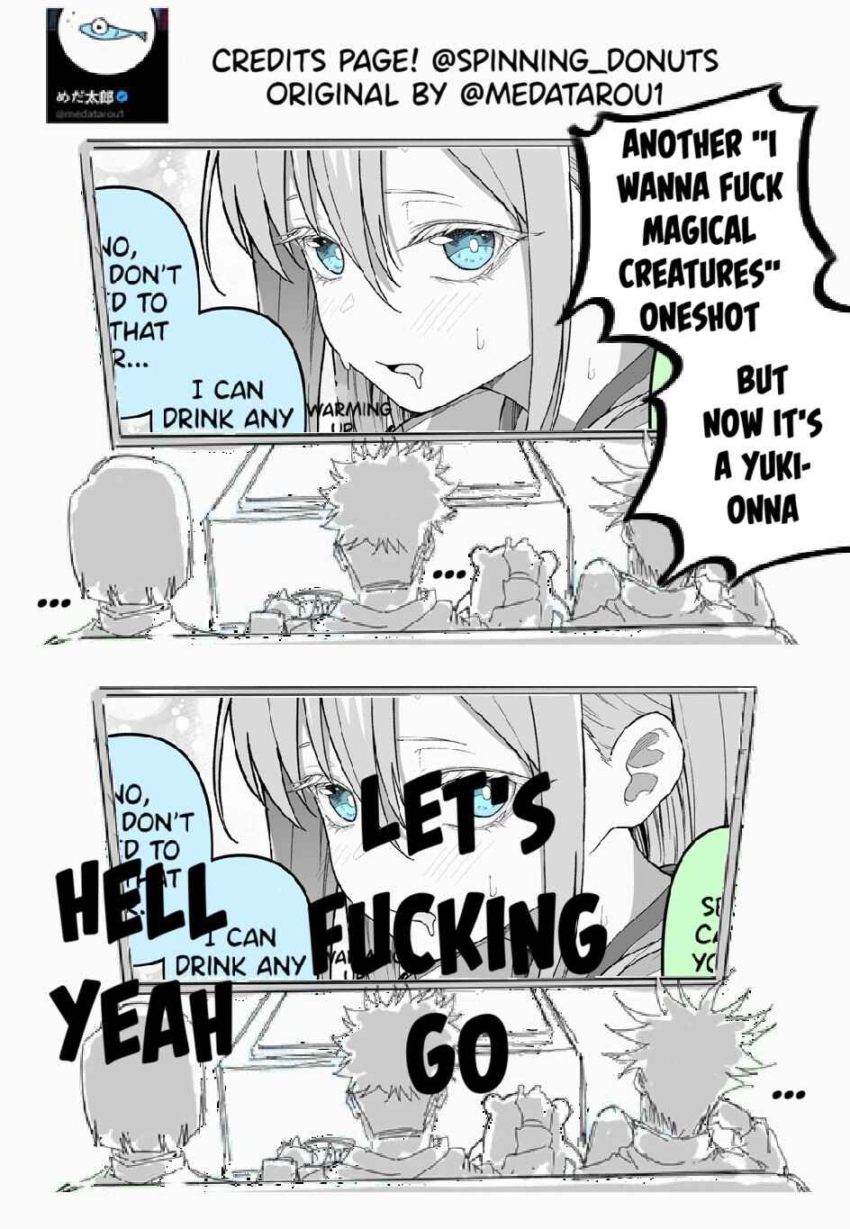 Page 3 Chapter Unknown_2734 The Transfer Student Is a Yuki-Onna...!!