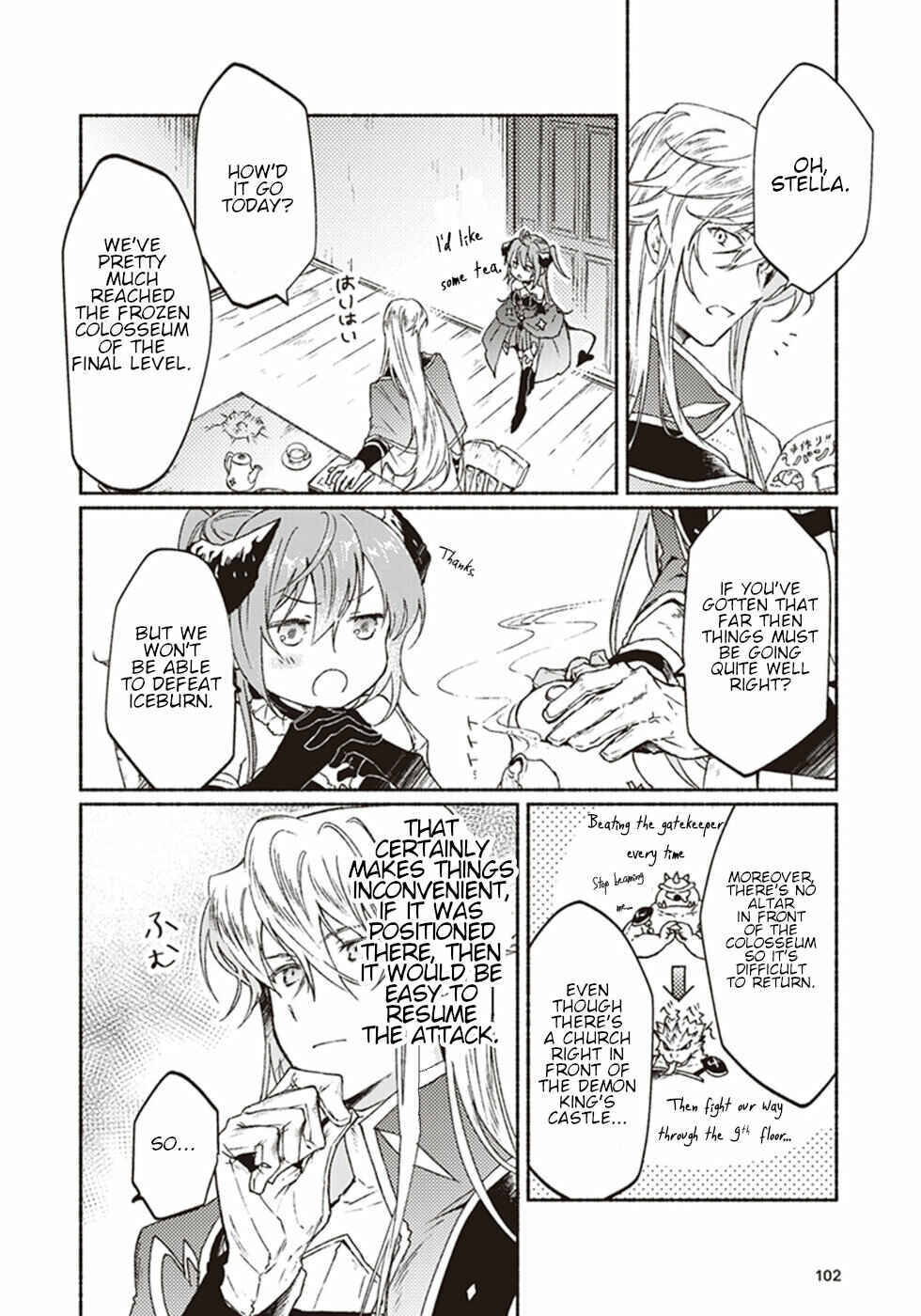 Page 14 Chapter 8 Kochira Last Boss Maoh Jou Mae Kyoukai