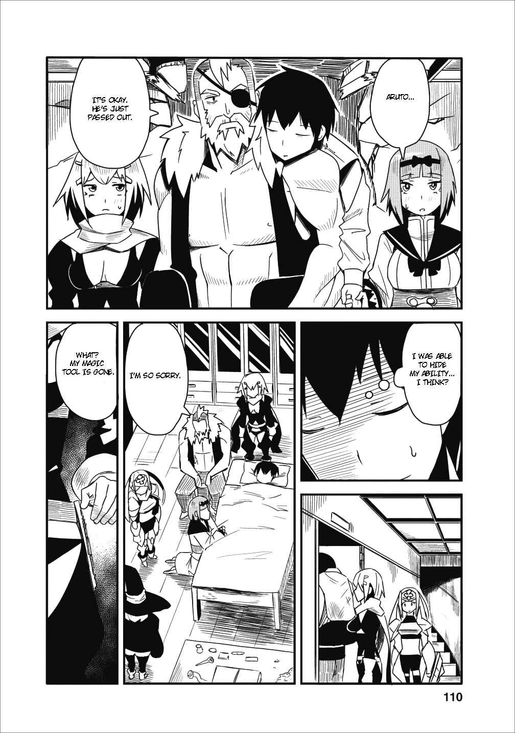 Page 13 Chapter 4 Class-goto Shuudan Teni Shimashita ga, ichiban Tsuyoi Ore wa Saijaku no Shounin ni Gisouchuu
