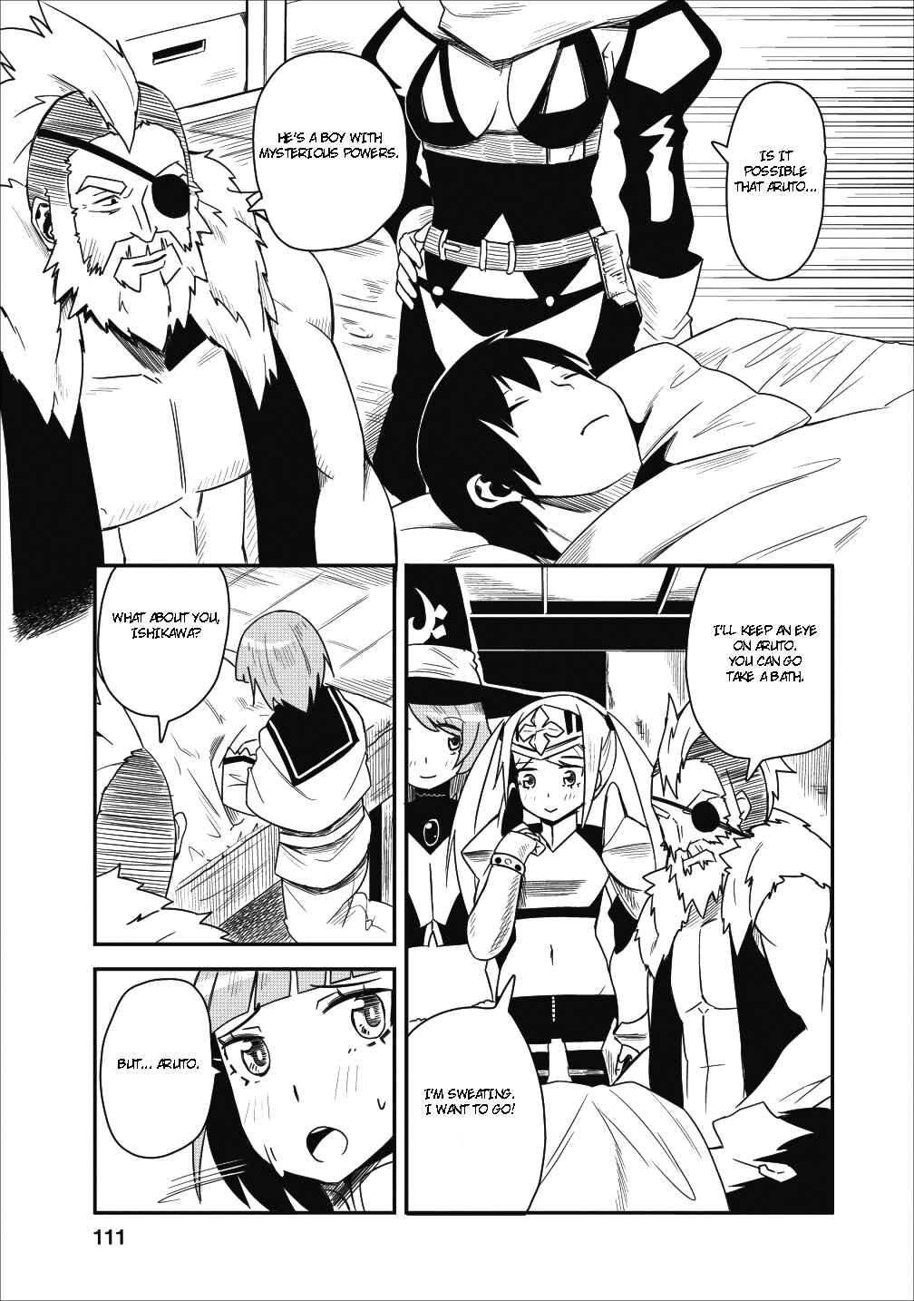 Page 14 Chapter 4 Class-goto Shuudan Teni Shimashita ga, ichiban Tsuyoi Ore wa Saijaku no Shounin ni Gisouchuu