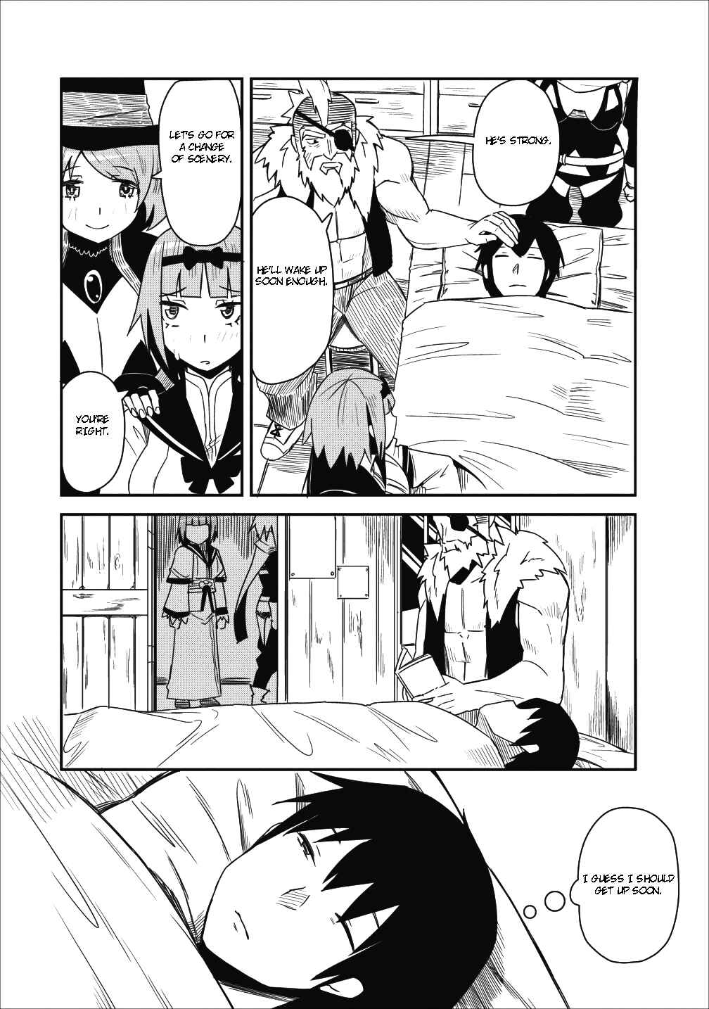 Page 15 Chapter 4 Class-goto Shuudan Teni Shimashita ga, ichiban Tsuyoi Ore wa Saijaku no Shounin ni Gisouchuu