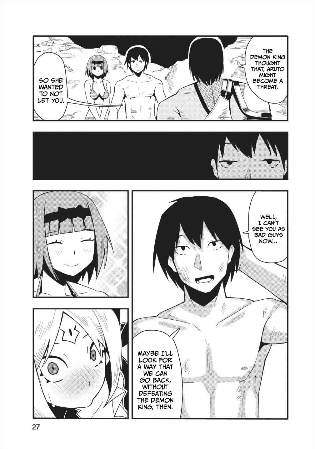 Page 26 Chapter 11 Class-goto Shuudan Teni Shimashita ga, ichiban Tsuyoi Ore wa Saijaku no Shounin ni Gisouchuu