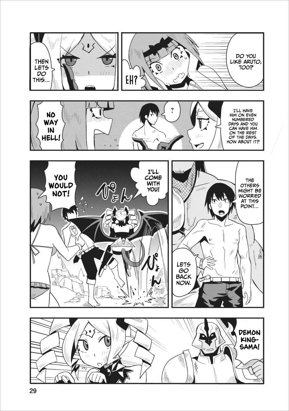 Page 28 Chapter 11 Class-goto Shuudan Teni Shimashita ga, ichiban Tsuyoi Ore wa Saijaku no Shounin ni Gisouchuu