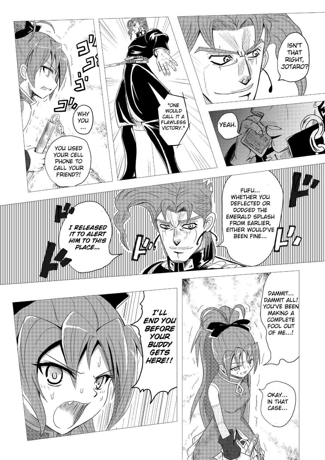 Page 10 Chapter 4 Stand User Homura Jojoca