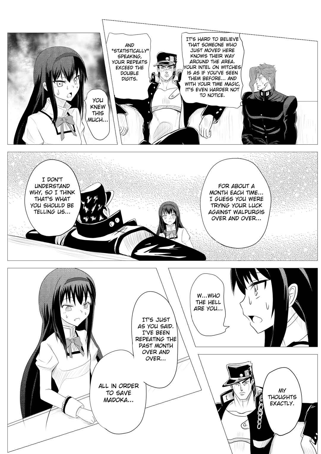 Page 13 Chapter 5 Stand User Homura Jojoca
