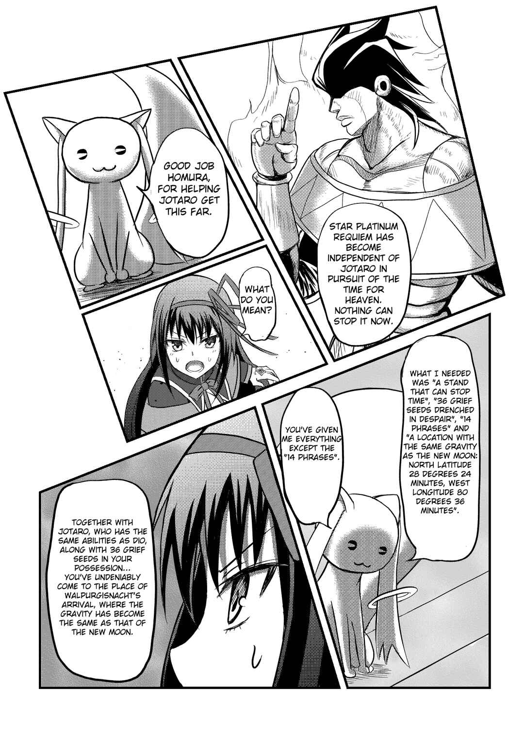 Page 14 Chapter 8 Stand User Homura Jojoca