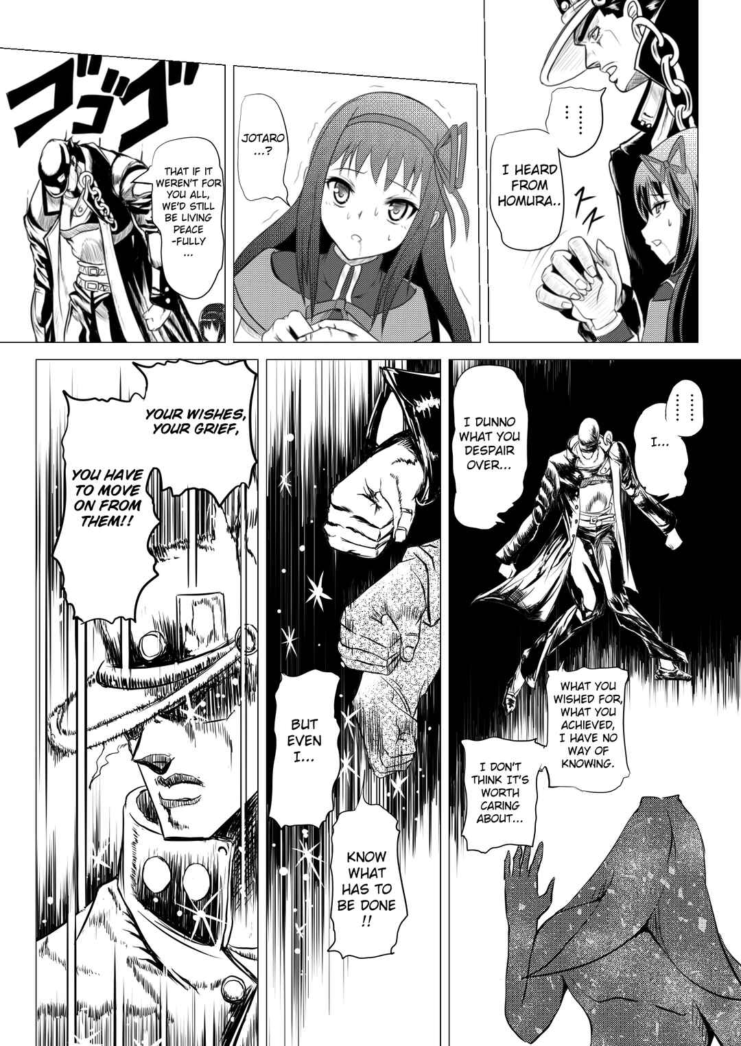 Page 14 Chapter 7 Stand User Homura Jojoca