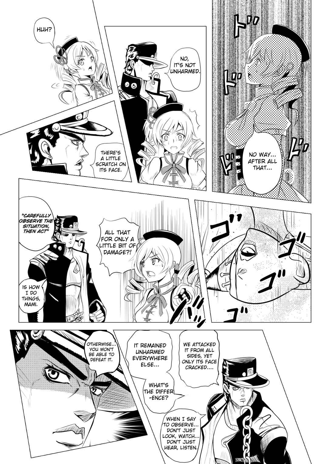 Page 22 Chapter 6 Stand User Homura Jojoca