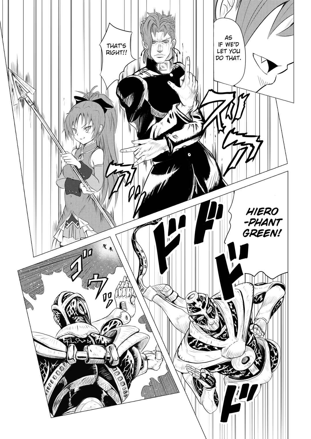 Page 8 Chapter 6 Stand User Homura Jojoca