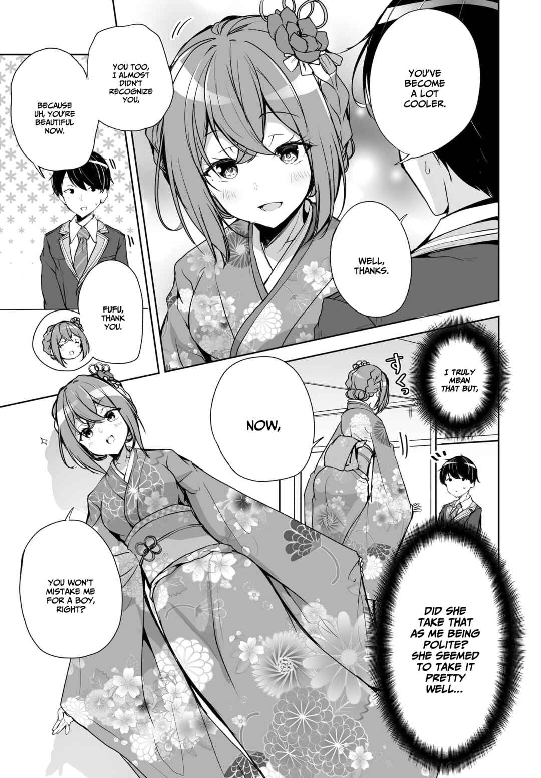 Page 6 Chapter 1.2 Danshi dato Omotteita Osananajimi tono Shinkon Seikatsu ga Umaku Ikisugiru Ken ni Tsuite