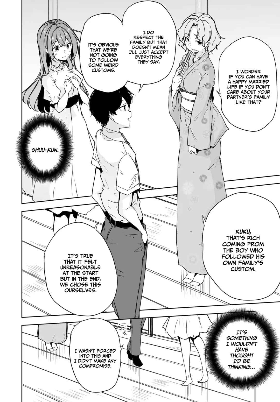 Page 27 Chapter 9 Danshi dato Omotteita Osananajimi tono Shinkon Seikatsu ga Umaku Ikisugiru Ken ni Tsuite