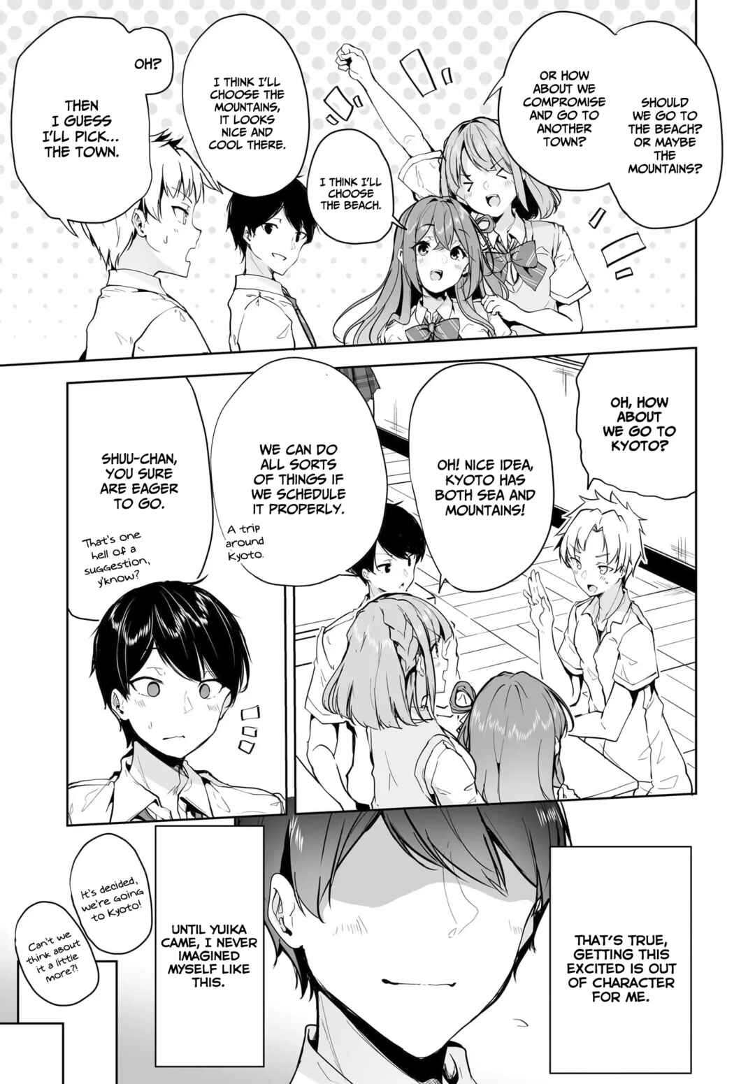 Page 4 Chapter 9 Danshi dato Omotteita Osananajimi tono Shinkon Seikatsu ga Umaku Ikisugiru Ken ni Tsuite