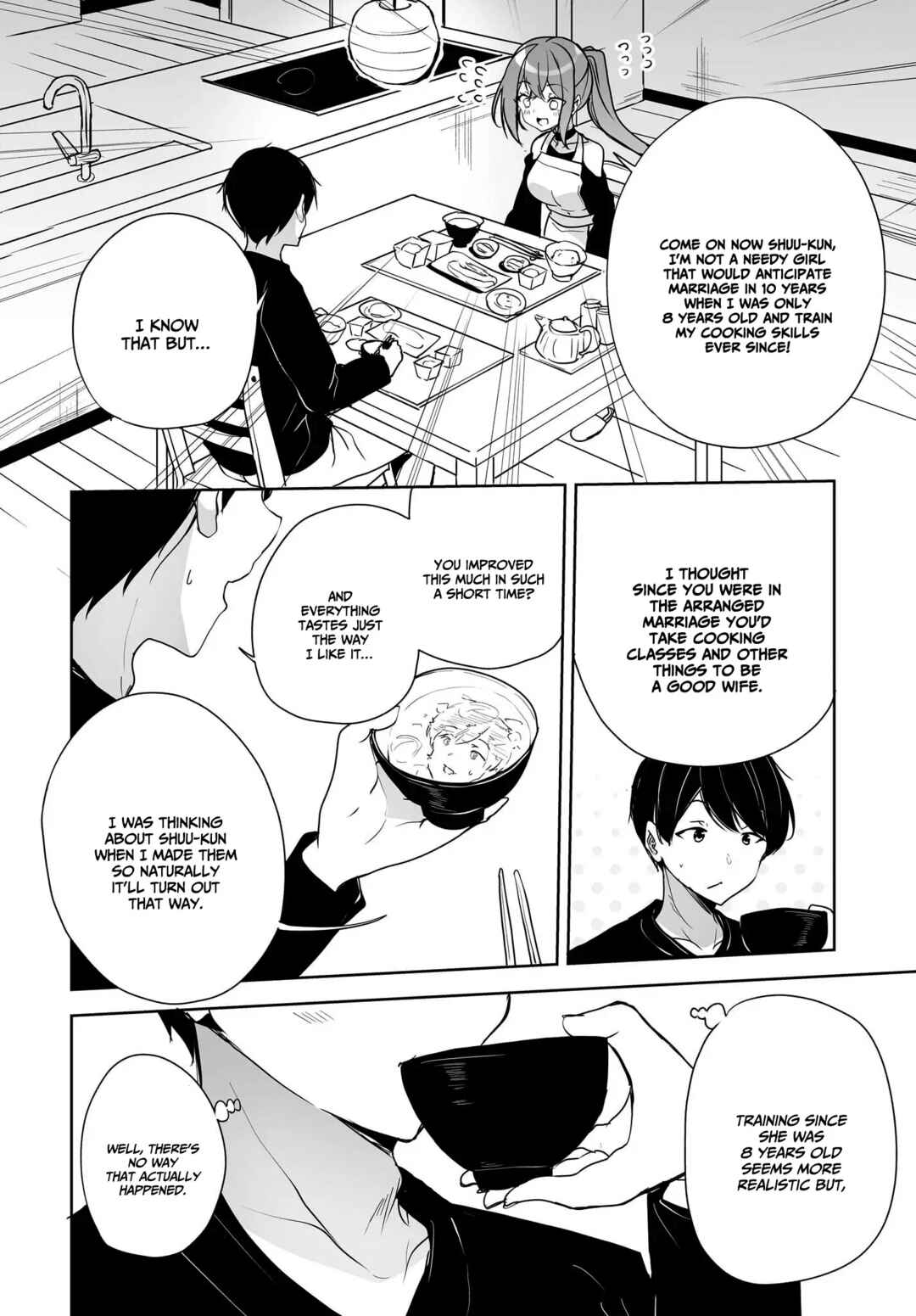 Page 33 Chapter 2 Danshi dato Omotteita Osananajimi tono Shinkon Seikatsu ga Umaku Ikisugiru Ken ni Tsuite