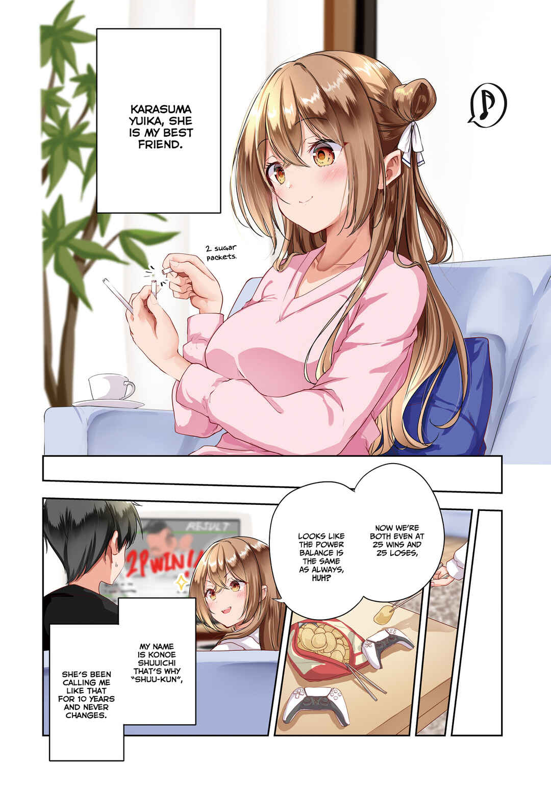 Page 3 Chapter 1.1 Danshi dato Omotteita Osananajimi tono Shinkon Seikatsu ga Umaku Ikisugiru Ken ni Tsuite