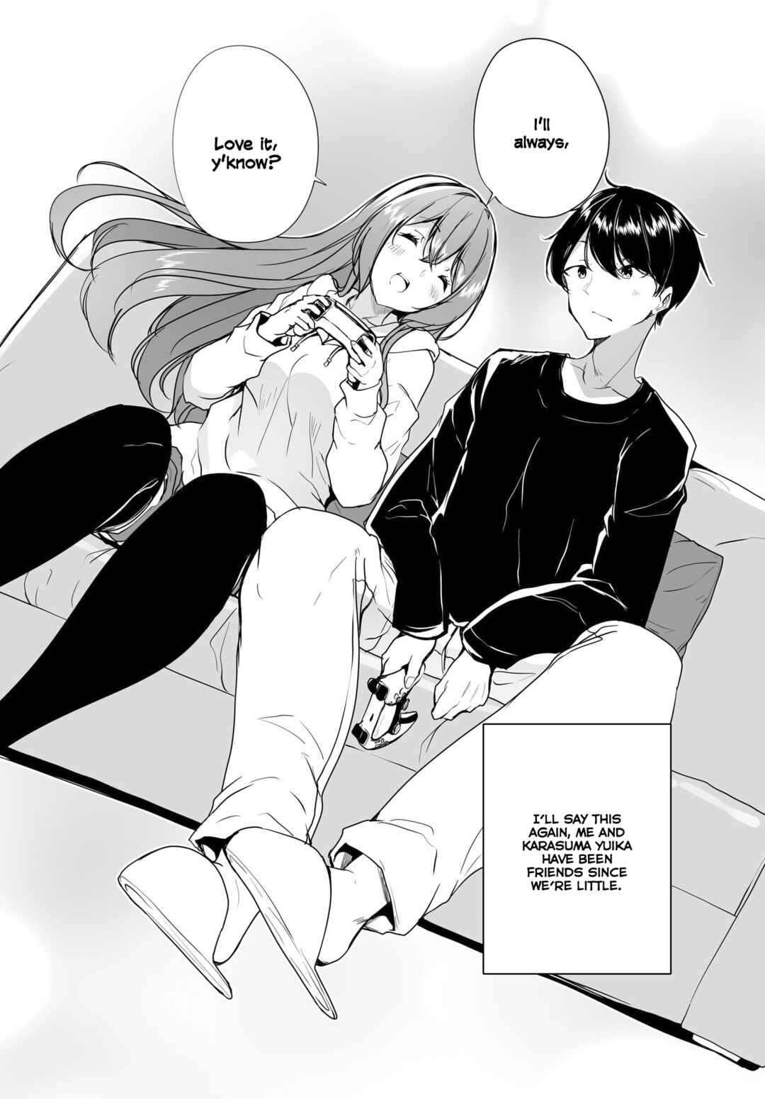 Page 7 Chapter 1.1 Danshi dato Omotteita Osananajimi tono Shinkon Seikatsu ga Umaku Ikisugiru Ken ni Tsuite