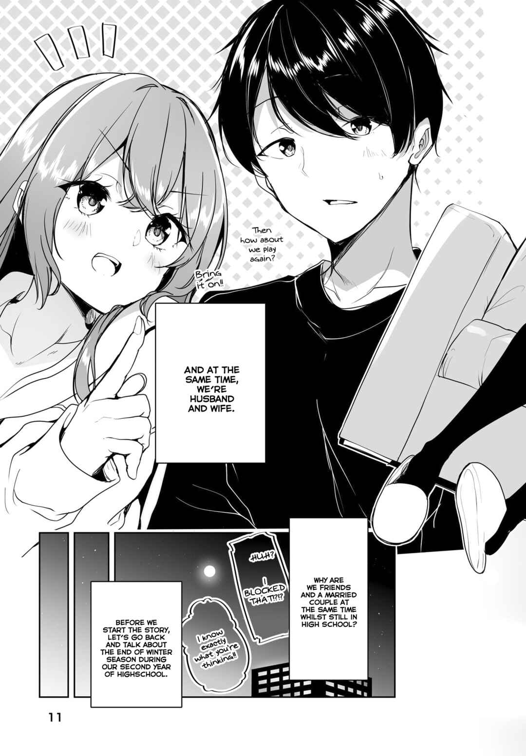 Page 8 Chapter 1.1 Danshi dato Omotteita Osananajimi tono Shinkon Seikatsu ga Umaku Ikisugiru Ken ni Tsuite