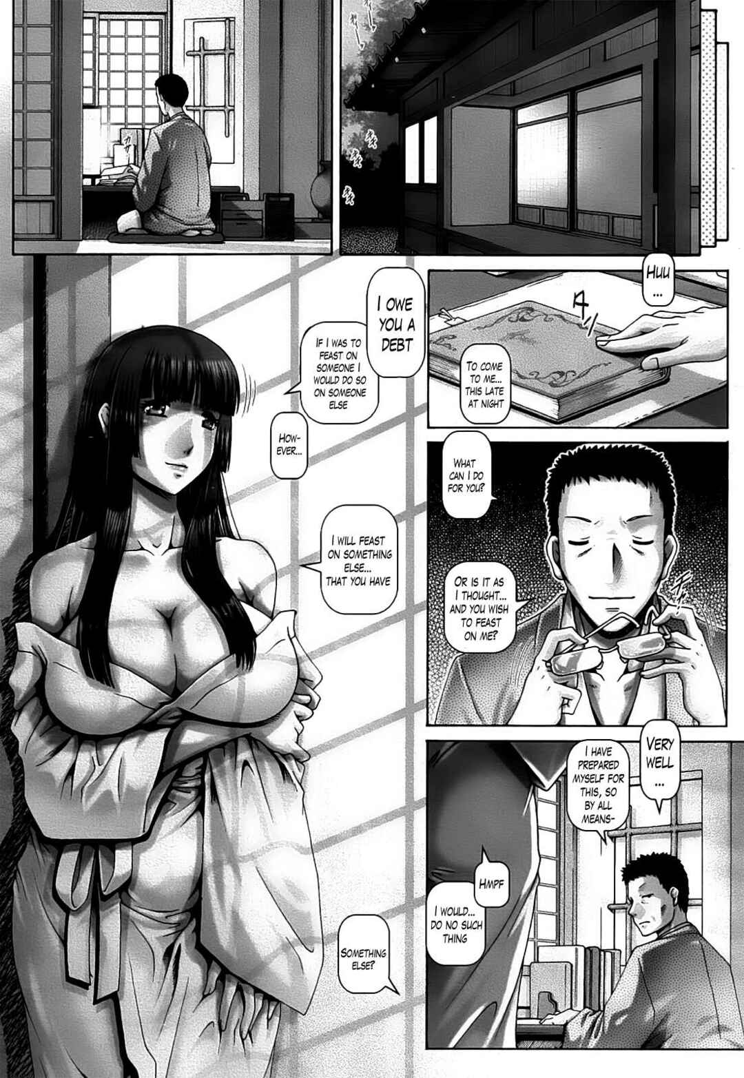 Page 16 Chapter 4 Shrine Maiden of the Ayakashi Mansion