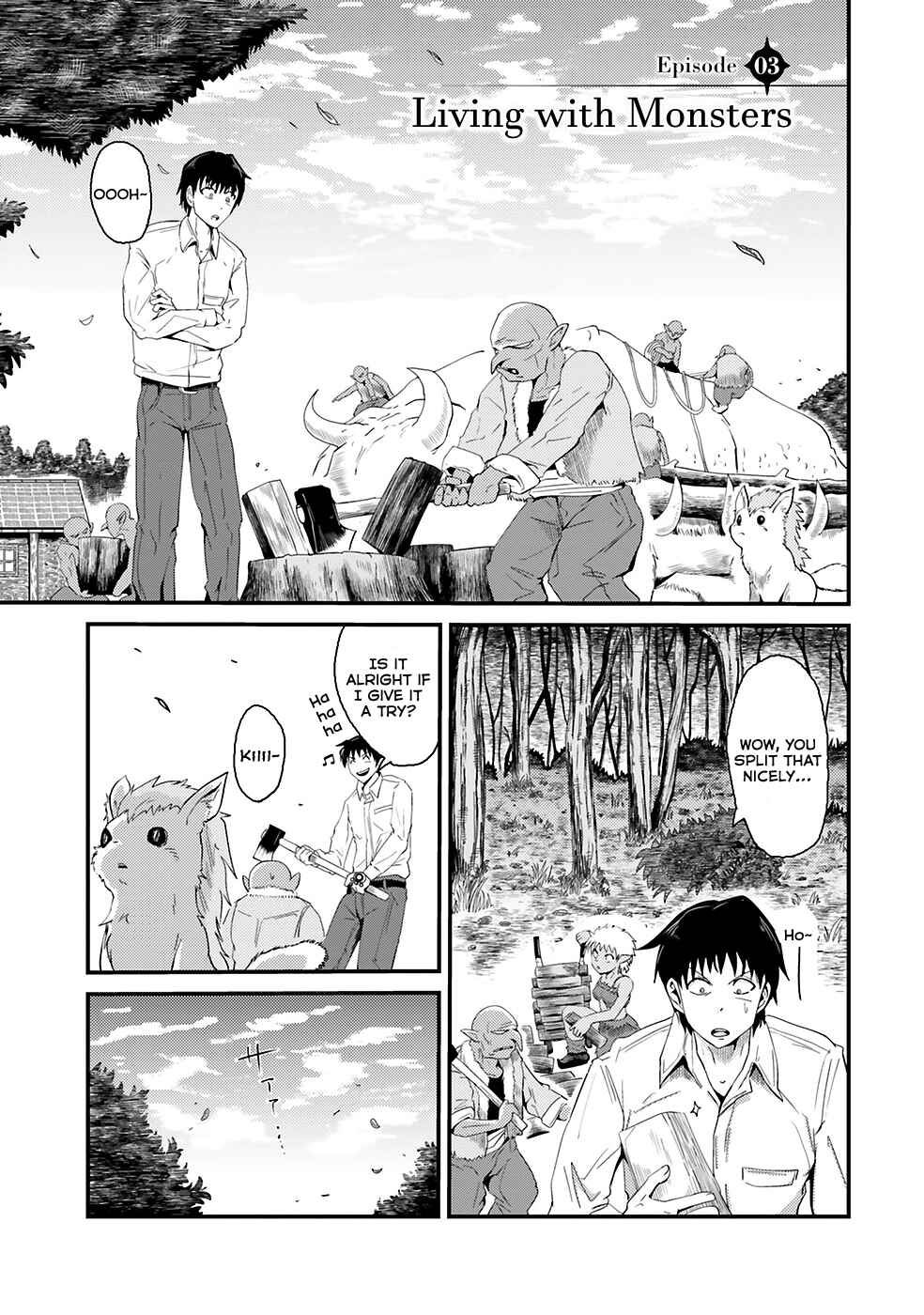Page 2 Chapter 3 Daijukai no Monster Partner ~Jouka Skill de Mamono Hogo Seikatsu~