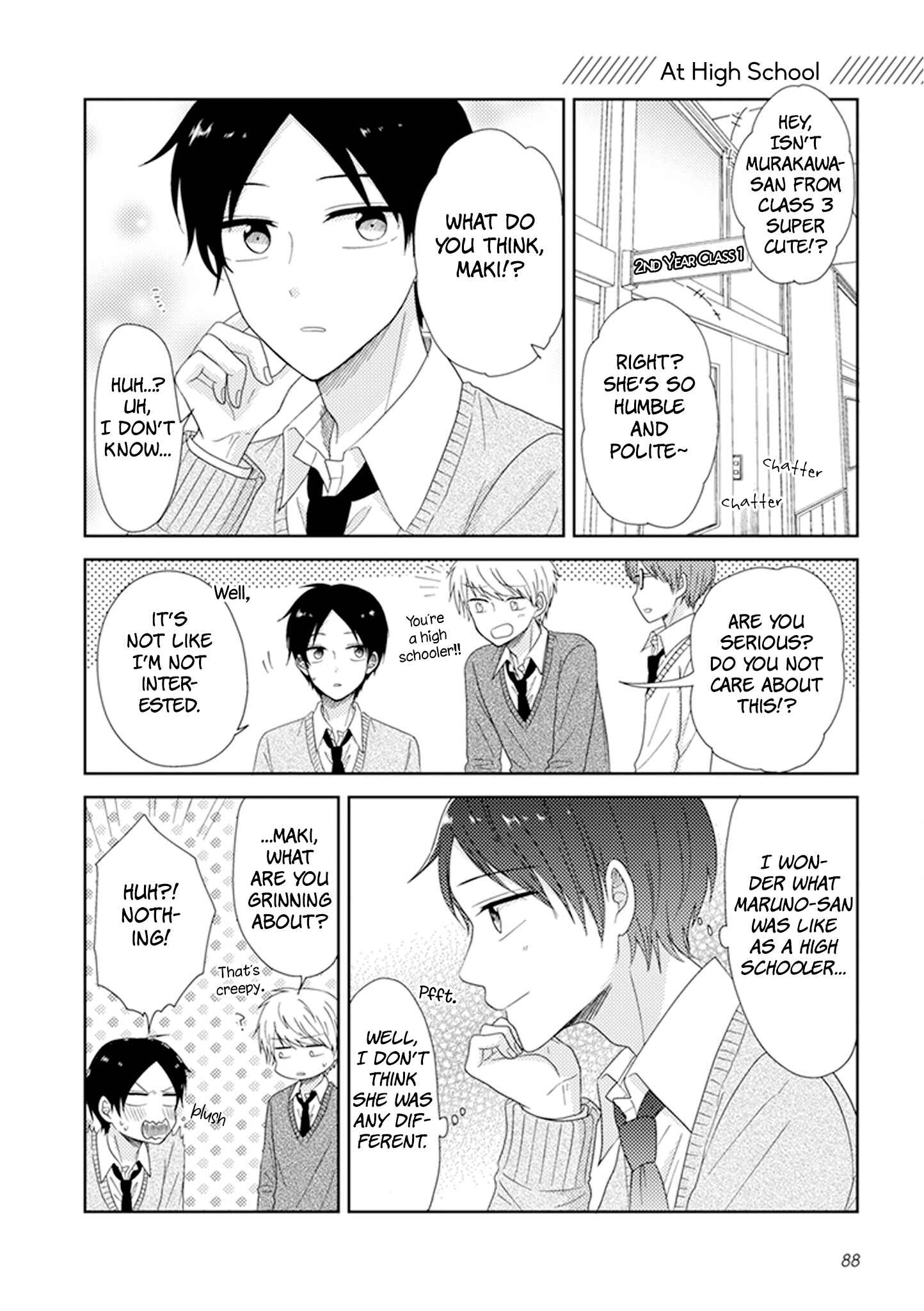 Page 1 Chapter 23 Otaku Onna to Danshi Kosei