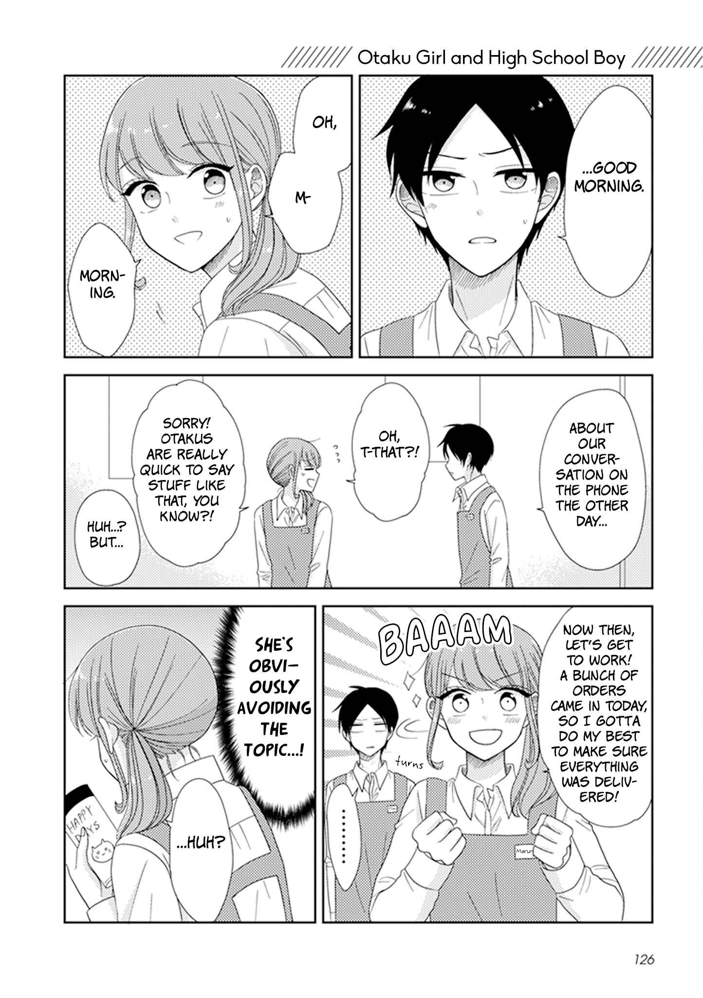 Page 1 Chapter 32 Otaku Onna to Danshi Kosei