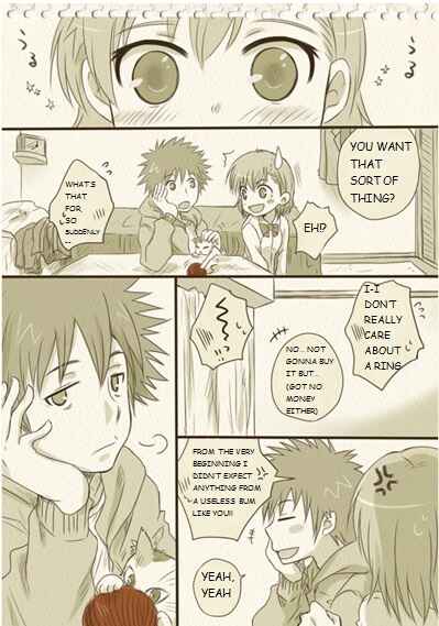 Page 2 Chapter Unknown_16a5 Toaru Majutsu no Index - Kamijou & Mikoto Are a Little Embarrassed (Doujinshi)
