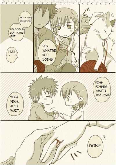 Page 3 Chapter Unknown_16a5 Toaru Majutsu no Index - Kamijou & Mikoto Are a Little Embarrassed (Doujinshi)