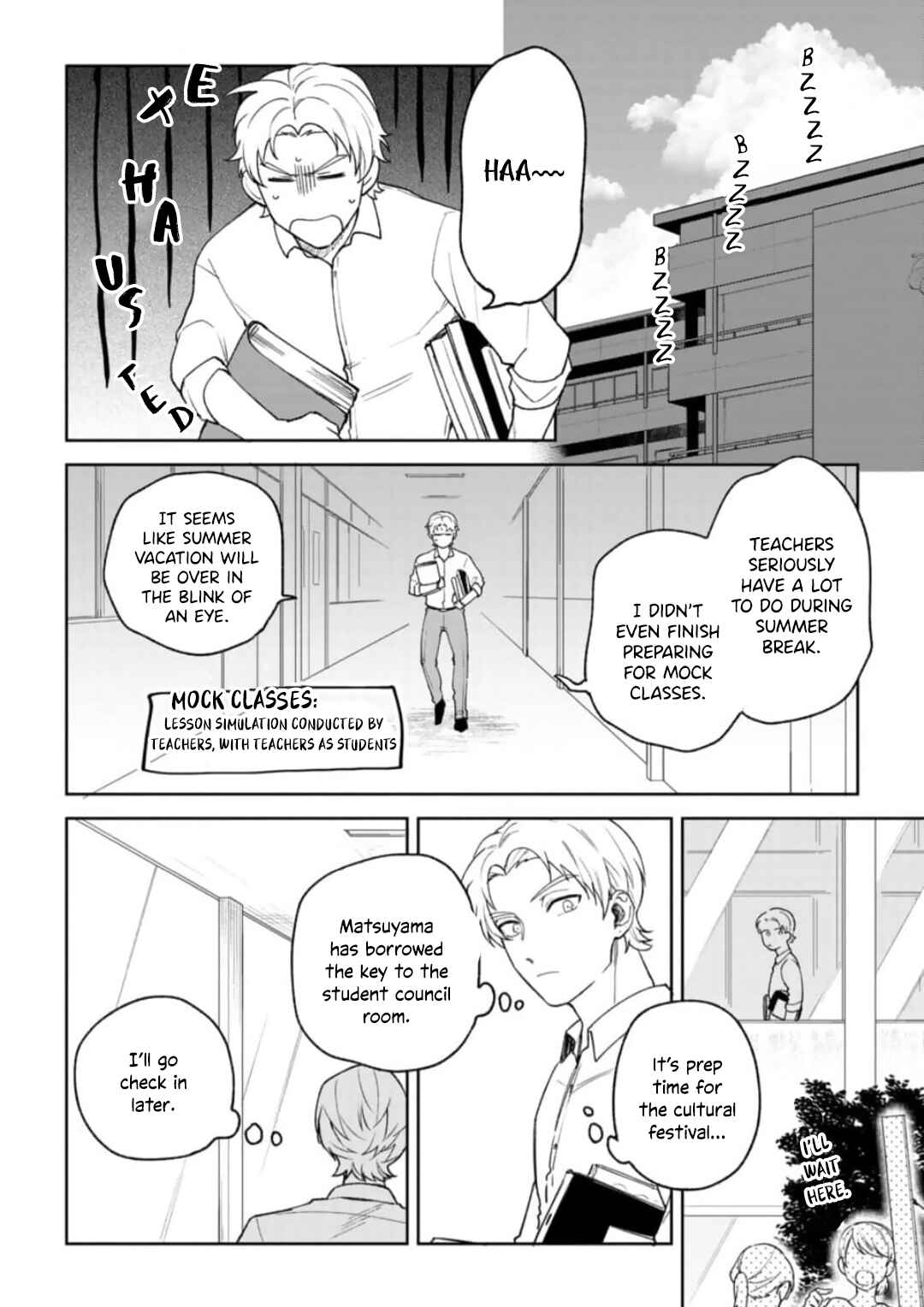 Page 7 Chapter 4 Seitokaichou wa Koi ga Shitai